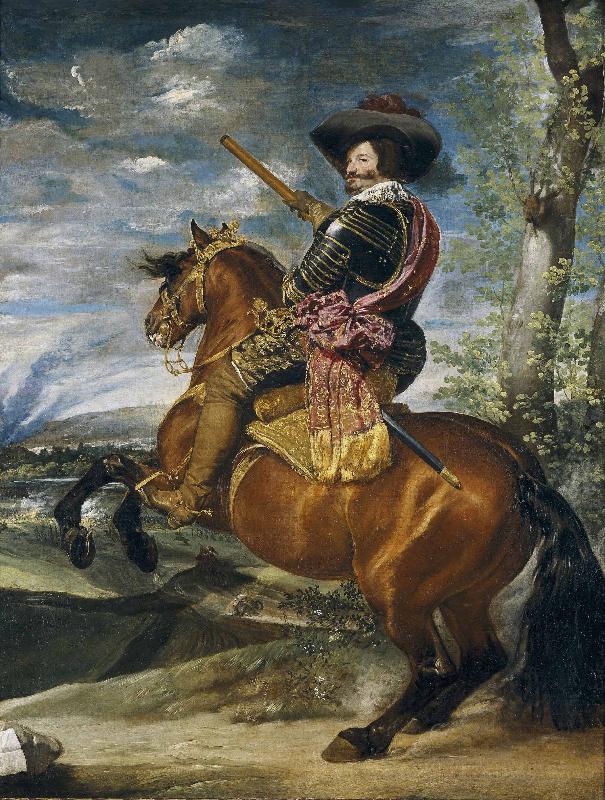 Diego Velazquez Equestrian Portrait of the Count Duke of Olivares oil painting image